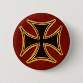 Surfer's Cross Button (Voorkant)