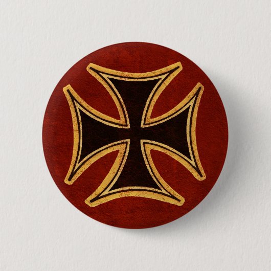 Surfer's Cross Button (Voorkant)