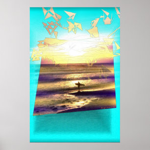 Surfer's droomserie #1 poster
