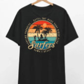 Surfers Hawaii Beach T-shirt