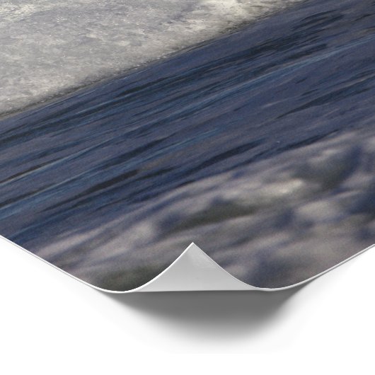 Surfers Hidden a Wave Poster (Hoek)