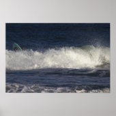 Surfers Hidden a Wave Poster (Voorkant)