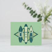 Surfer's House of Wax Briefkaart (Staand voorkant)