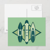 Surfer's House of Wax Briefkaart (Voorkant / Achterkant)