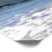 Surfers in een golfposter poster (Hoek)