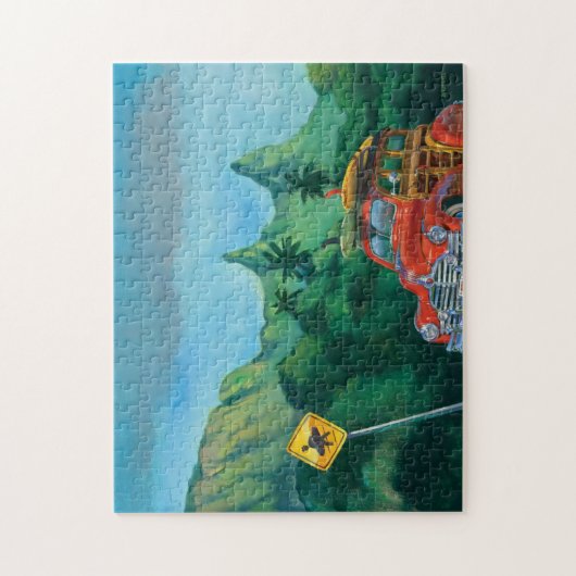 Surfer's kruising Puzzle Legpuzzel (Verticaal)