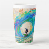 Surfer's Latte Mok (Voorkant)