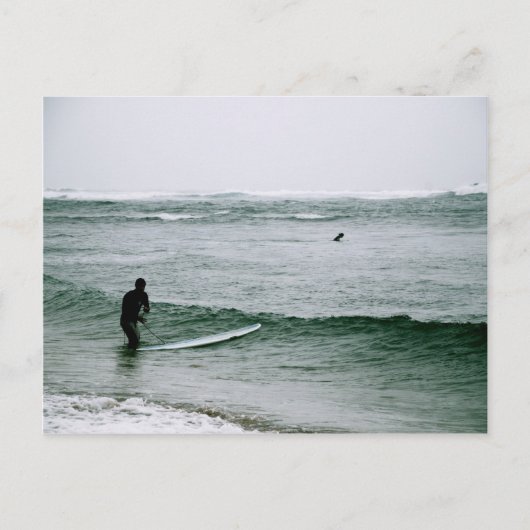 Surfers op de Noordkust Briefkaart (Voorkant)