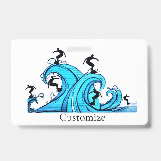 Surfers Overal Thunder_Cove Badge (Voorzijde)