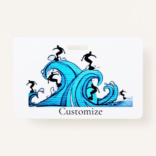 Surfers Overal Thunder_Cove Badge (Voorkant)