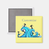 Surfers Overal Thunder_Cove Magneet (Voorkant / Achterkant)