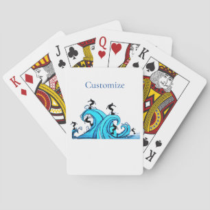 Surfers Overal Thunder_Cove Pokerkaarten
