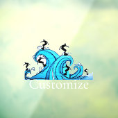 Surfers Overal Thunder_Cove Raamsticker (Vel 3)