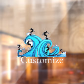 Surfers Overal Thunder_Cove Raamsticker (Vel 2)