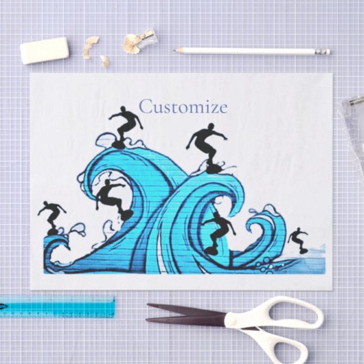 Surfers Overal Thunder_Cove Tissuepapier (Craft)