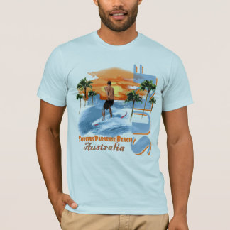Surfer's Paradise Beach SURF! T-shirt