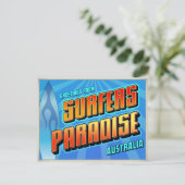 SURFERS PARADISE BRIEFKAART (Staand voorkant)