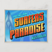 SURFERS PARADISE BRIEFKAART (Voorkant)