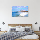 Surfers Paradise, Gold Coast, Australië Canvas Afdruk (Insitu (Slaapkamer))