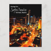 Surfers Paradise, goudkust, Australië Briefkaart (Voorkant)