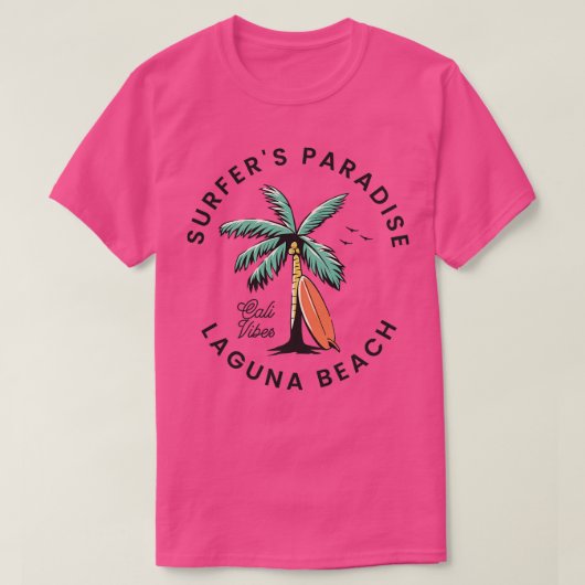 Surfers Paradise Laguna Beach T-shirt (Design voorkant)