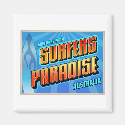 SURFERS PARADISE MAGNEET (Voorkant)