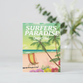 Surfers Paradise Queensland Australië Briefkaart (Staand voorkant)