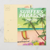 Surfers Paradise Queensland Australië Briefkaart (Voorkant / Achterkant)
