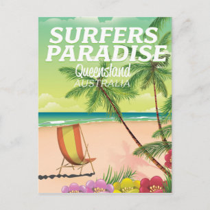 Surfers Paradise Queensland Australië Briefkaart