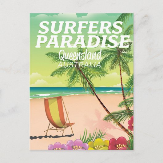 Surfers Paradise Queensland Australië Briefkaart (Voorkant)