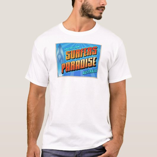 SURFERS PARADISE T-SHIRT (Voorkant)