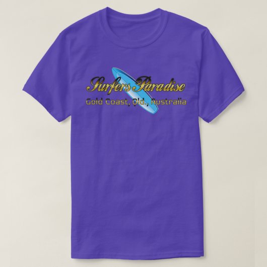 Surfers Paradise T-shirt (Design voorkant)