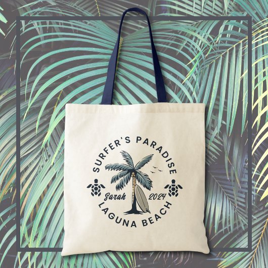 Surfer's Paradise Tote Bag