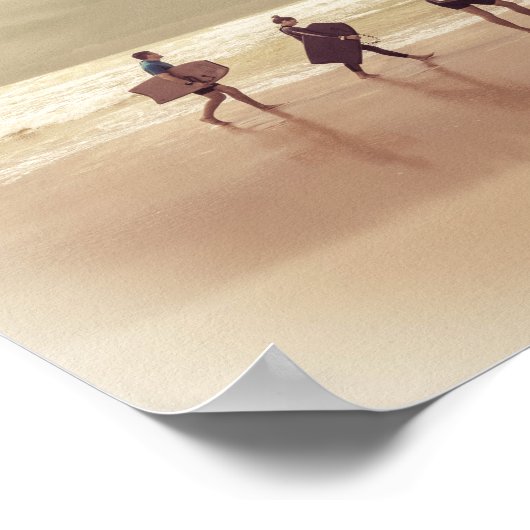 Surfers Retro Poster (Hoek)