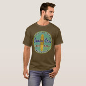 Surfers Santa Cruz  Retro, onderdruk T-shirt (Voorkant volledig)