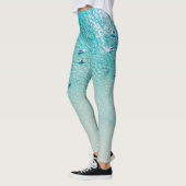 Surfers uitzicht, heldere oceaan. leggings (Links)