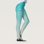 Surfers uitzicht, heldere oceaan. leggings (Rechts)