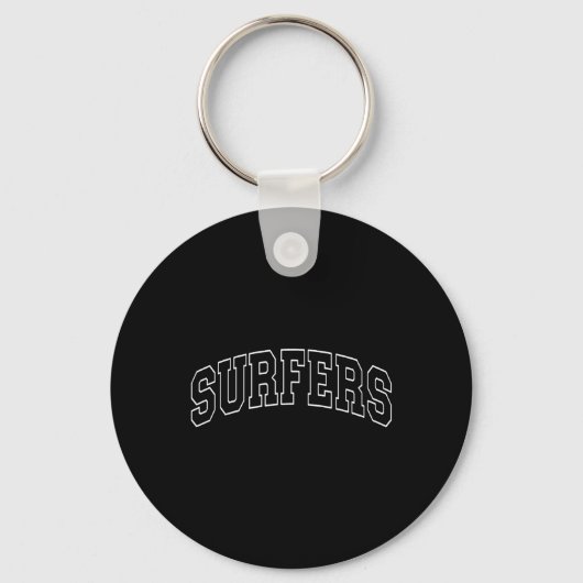 Surfers - University Varsity College Campus Esthet Sleutelhanger (Voorkant)