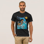 surfers zeggen dude t-shirt (Voorkant volledig)