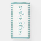 Surfersboard Baby Shower Sekseneutrale Aankondigin Spandoek (Verticaal)