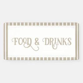 Surfersfeestje voor baby met eigen surfplank-thema spandoek