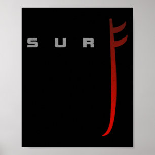 Surferskleding - Surfer Surf _4 Poster