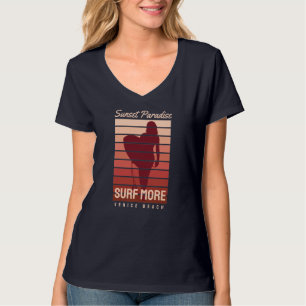 Surfersparadijs Venice Beach Art T-shirt
