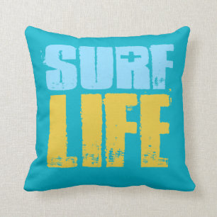 Surferstijl voor Surf Life Beach Kussen