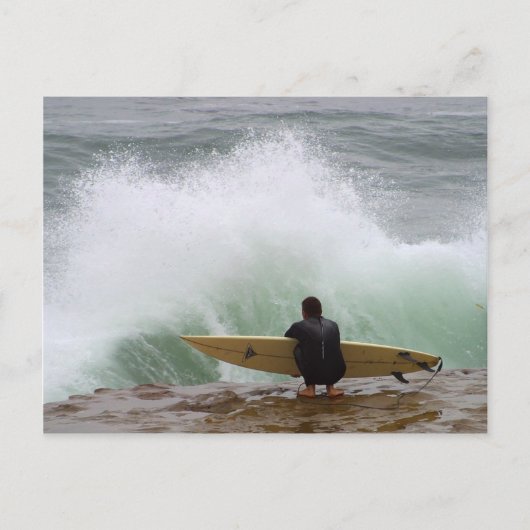 Surfersurfen Briefkaart (Voorkant)