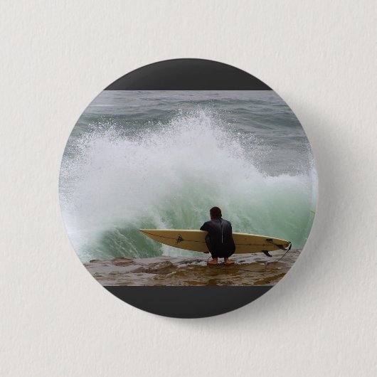 Surfersurfen Ronde Button 5,7 Cm (Voorkant)