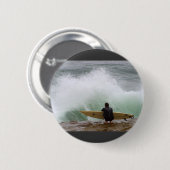 Surfersurfen Ronde Button 5,7 Cm (Voorkant /achterkant)