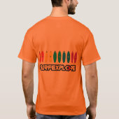 surfEXPLORE + Bella Canvas Organic Cotton T-shirt (Achterkant)