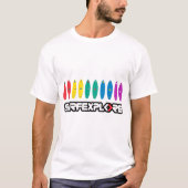 surfEXPLORE + Bella Canvas Organic Cotton T-shirt (Voorkant)