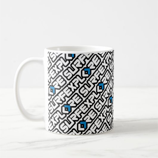 surfEXPLORE Logo Koffiemok (Links)